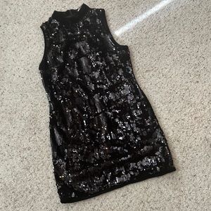 Sequin mini dress